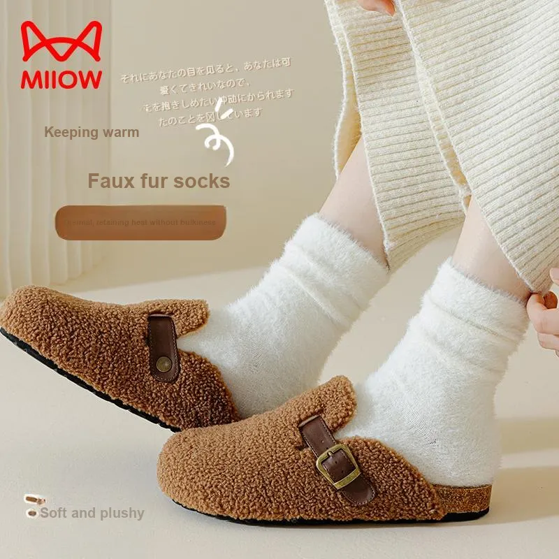 MIIOW Mid Calf Socks Unisex Combo Set-2