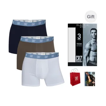 CR7 CRISTIANO RONALDO Square cut Underwear Men's 3 Pack