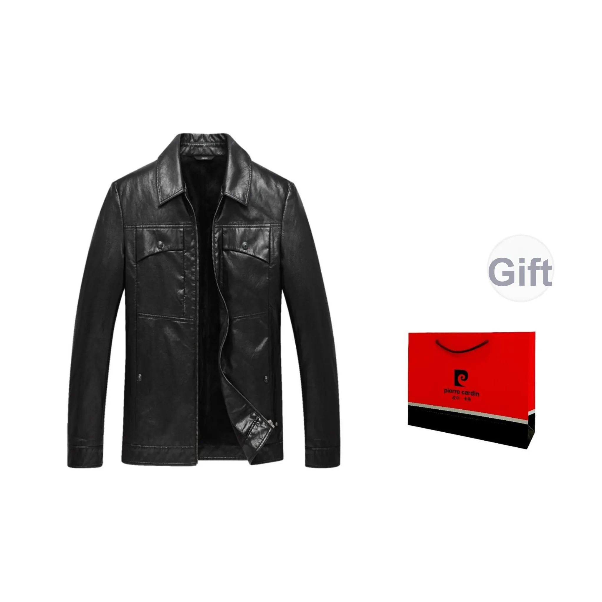 PIERRE CARDIN Кожа Куртка Мужская