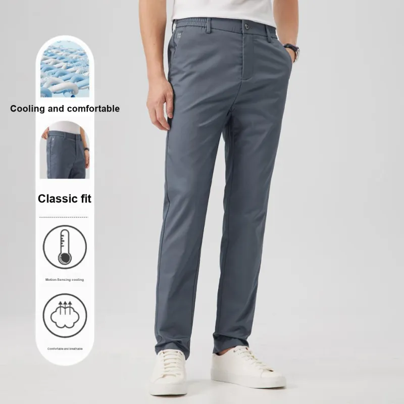 Red bean Casual Pants Men-4