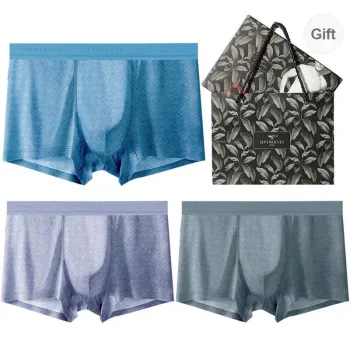 SEPTWOLVES Underwear Gift Box Men's 3 Pack+Shopping Bag