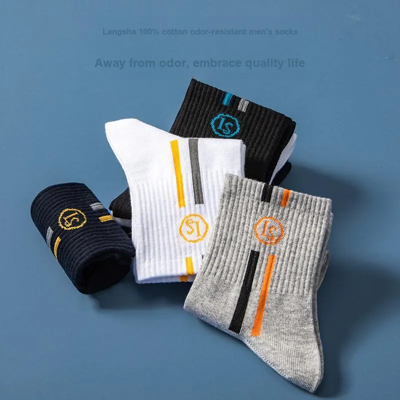Lanza Mid Calf Socks Men's 5 Pack-3