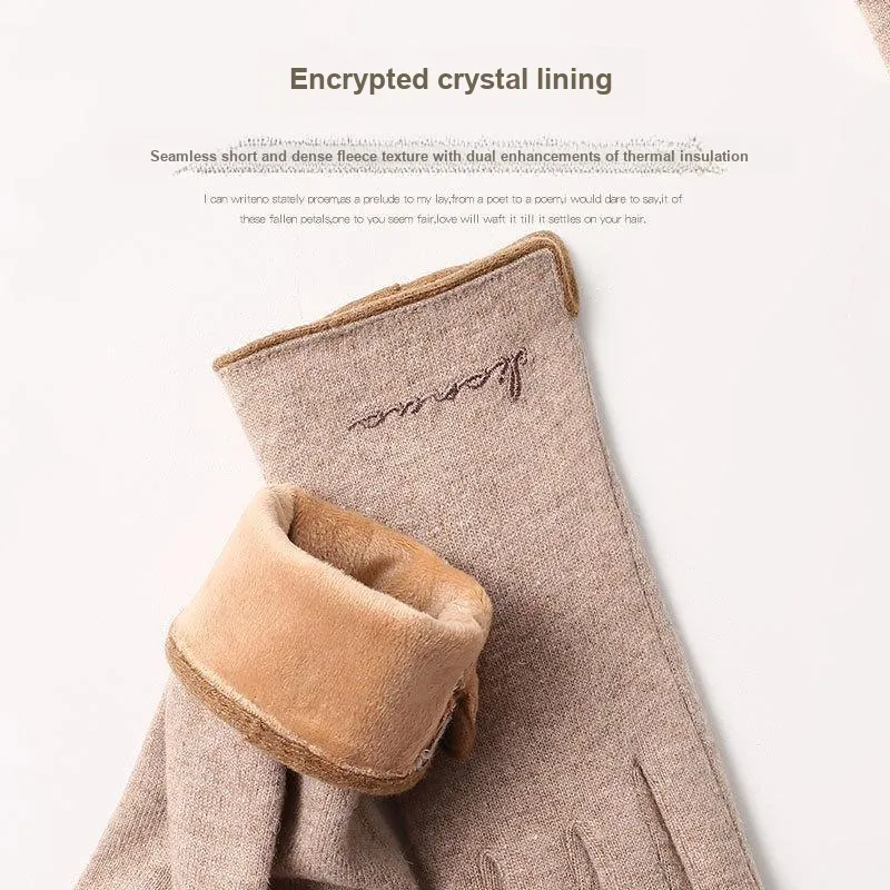 TUCANO Wool Knit Gloves Women's-6