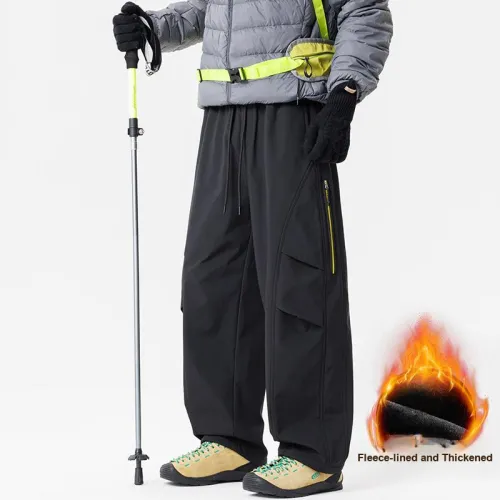 NEAR HERE Черный Унисекс Повседневные Штаны