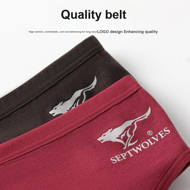 SEPTWOLVES Underwear Gift Box Men's 4 Piece Gift Box Sets-4