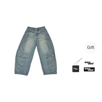 WHOOSIS Jeans Unisex Blue