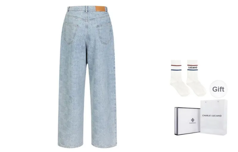 Charlie Luciano Jeans Unisex Blue-3