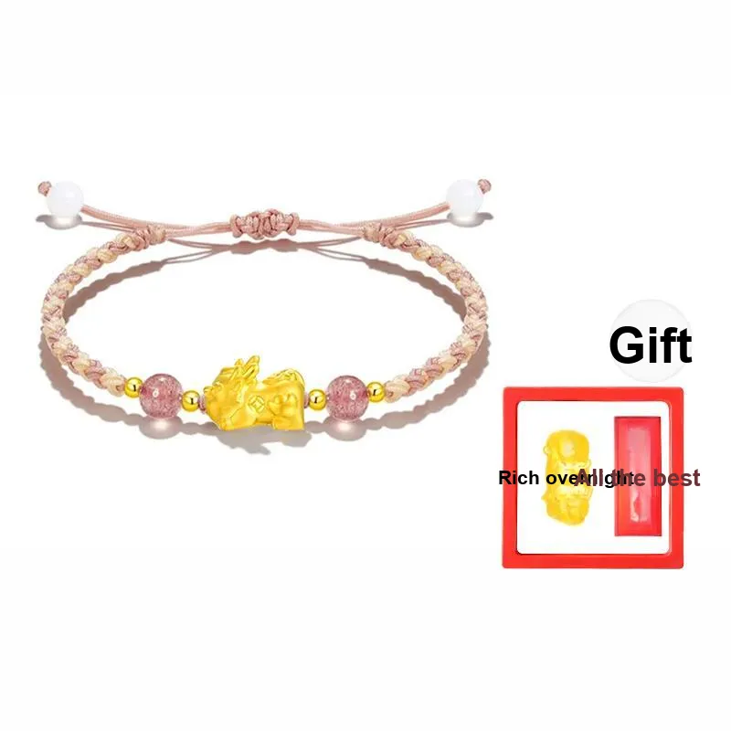Chongqing Gold Store 999 Fine Silver Bracelets Unisex