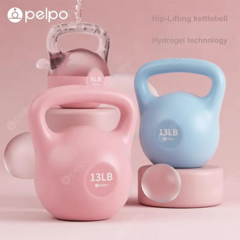 Pelplo Kettlebells PVC Home Indoor Office Specific Unisex Comprehensive Fitness Exercises For Muscle Relaxation-2