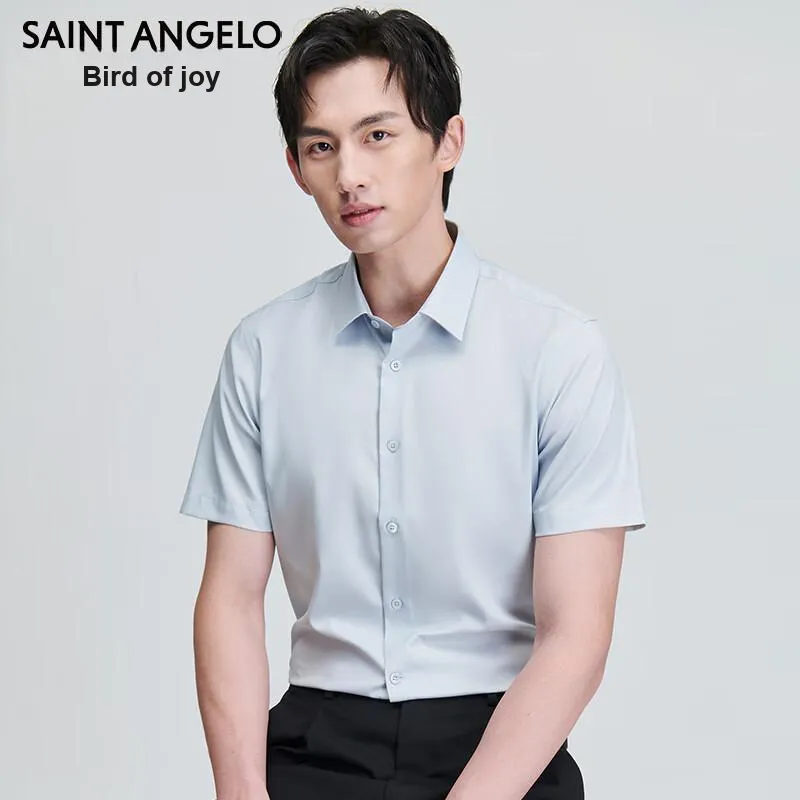 SAINT ANGELO Shirts Unisex Pearl Gray-2