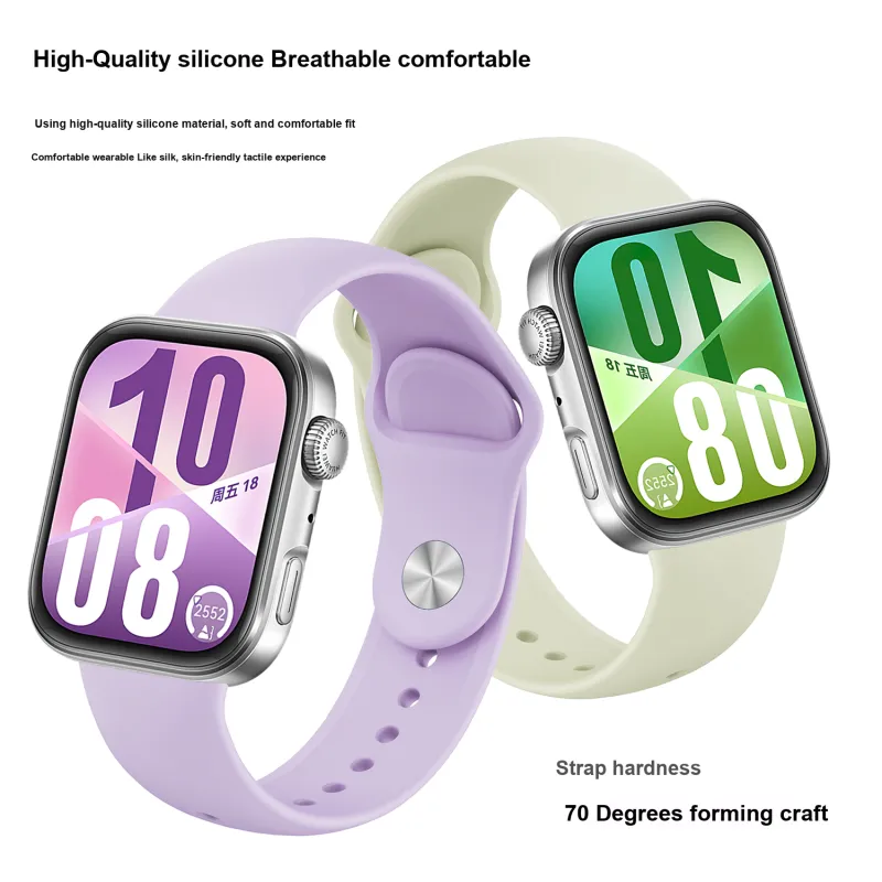 MUZHITIANKONG Compatibility With Huawei Band Fit4/Fit4pro Huawei Compatibility Watch Band Silicone Material-10