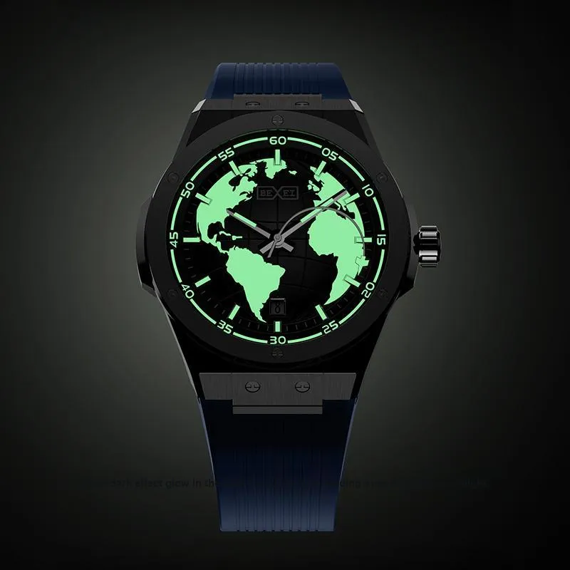 BEXEI J 20 Collection Automatic Mechanical Movement Watch Men's Watches Black Dial-15