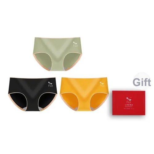 RED DRAGONFLY 60S 100% хлопок Женское нижнее белье 3 упаковки подарочный набор в коробке