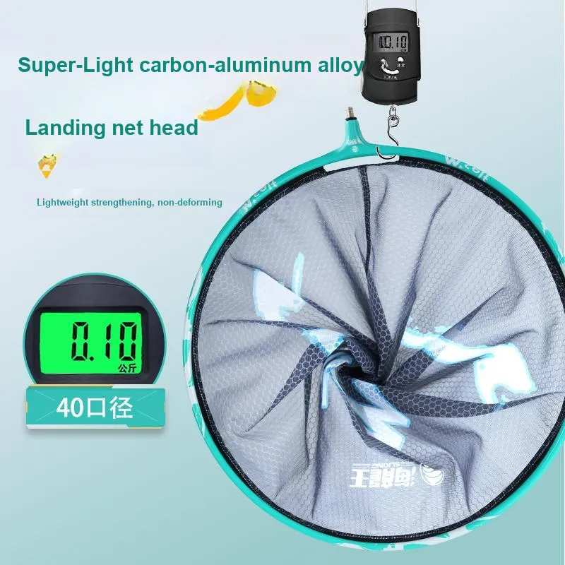 Dragon King Of The Sea Fishing Net Carbon Fiber, Aluminum Alloy Head And Racket Combination Set-67