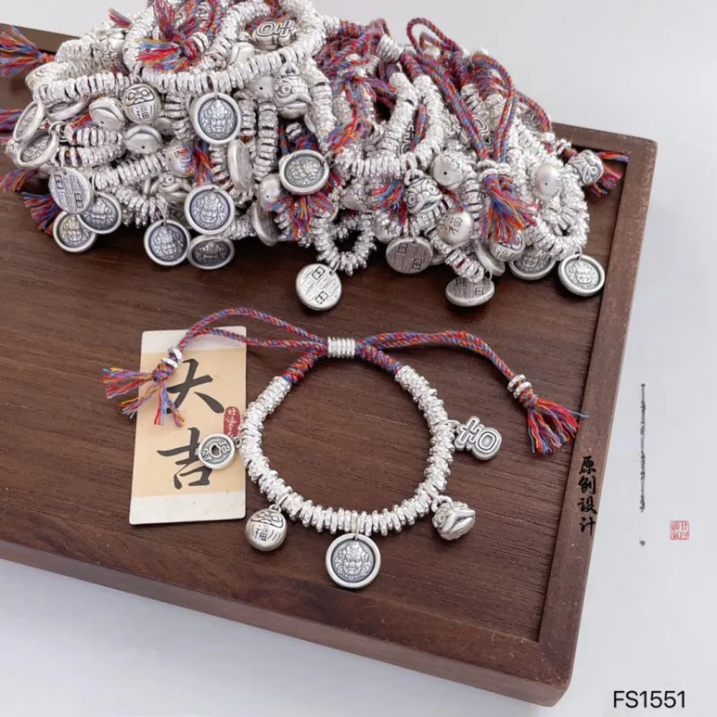 AITAO 999 Fine Silver Bracelets Women's-2