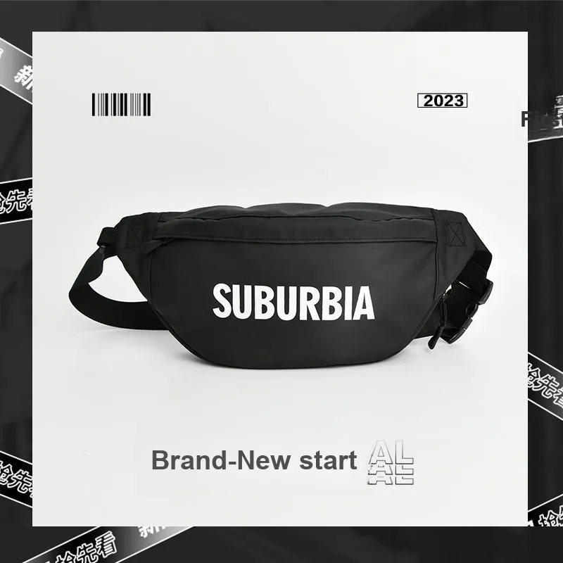 SUBURBIA Membrana Dermalis Sling Bag Unisex White-2
