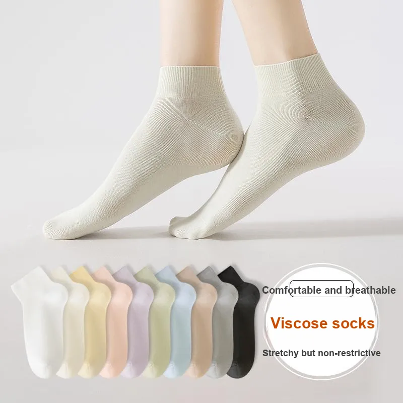 XIA.WA.ZHI.XIU Ankle Socks Women's Box 5 Pack-10