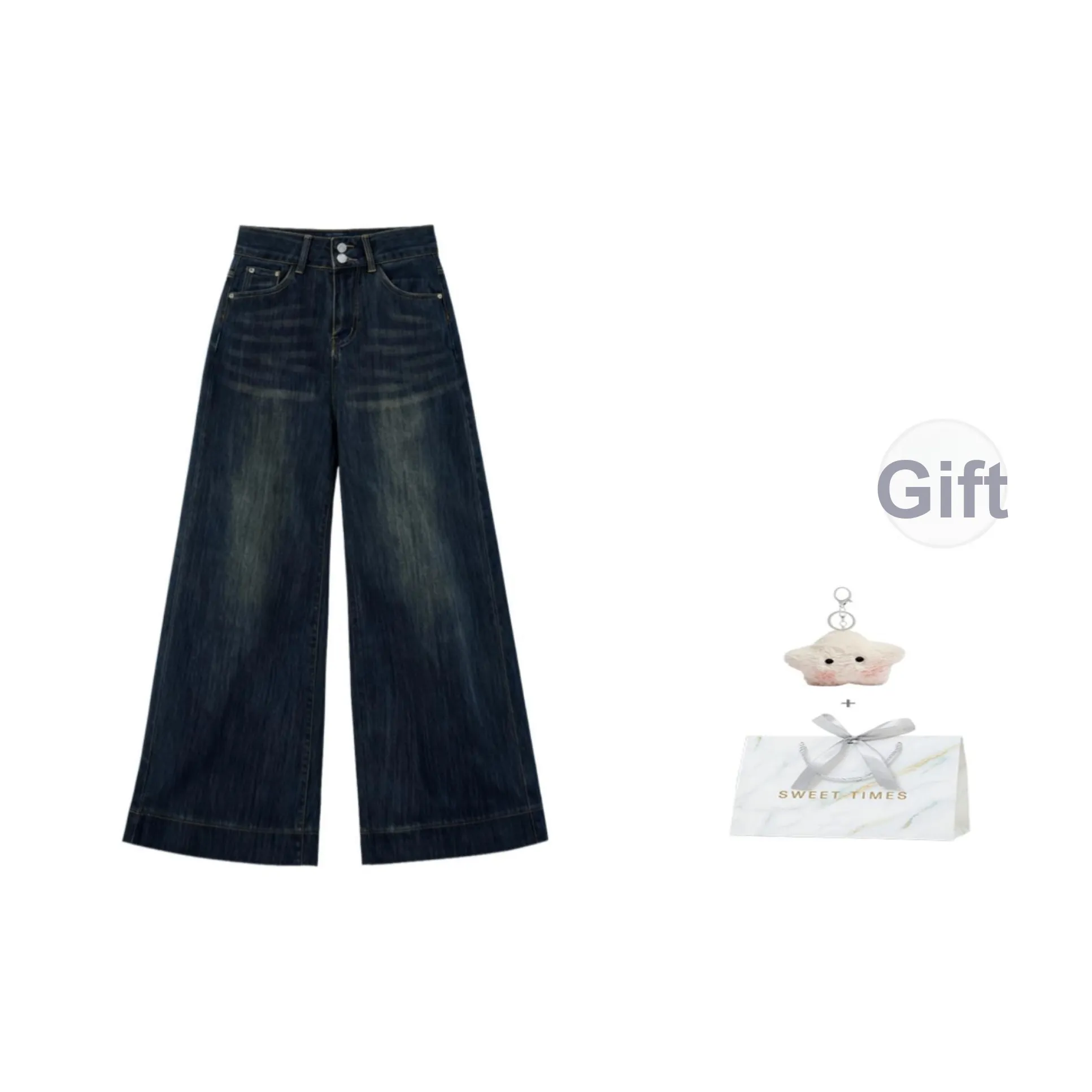 EVPGB Синий Женские Джинсы