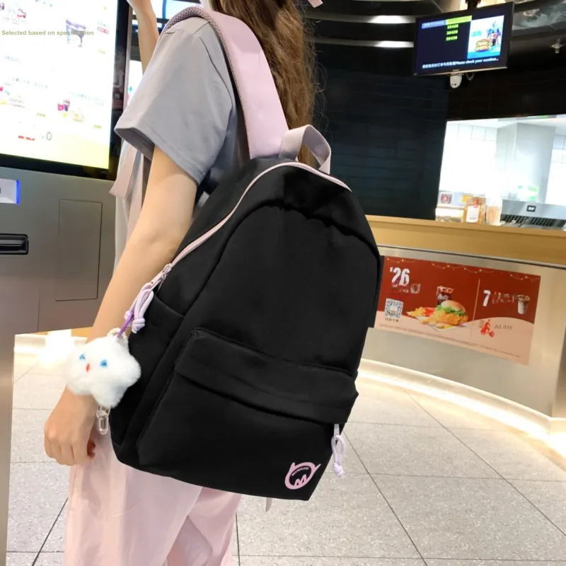 AIBAG Nylon Backpack Unisex Multicolor-10