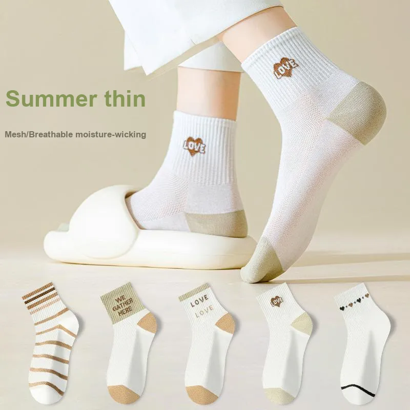 KJ Mid Calf Socks Unisex Shopping Bag 3 Pack-16