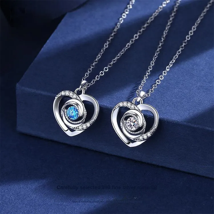 Regalrose 999 Fine Silver Necklaces Women's Silver-1