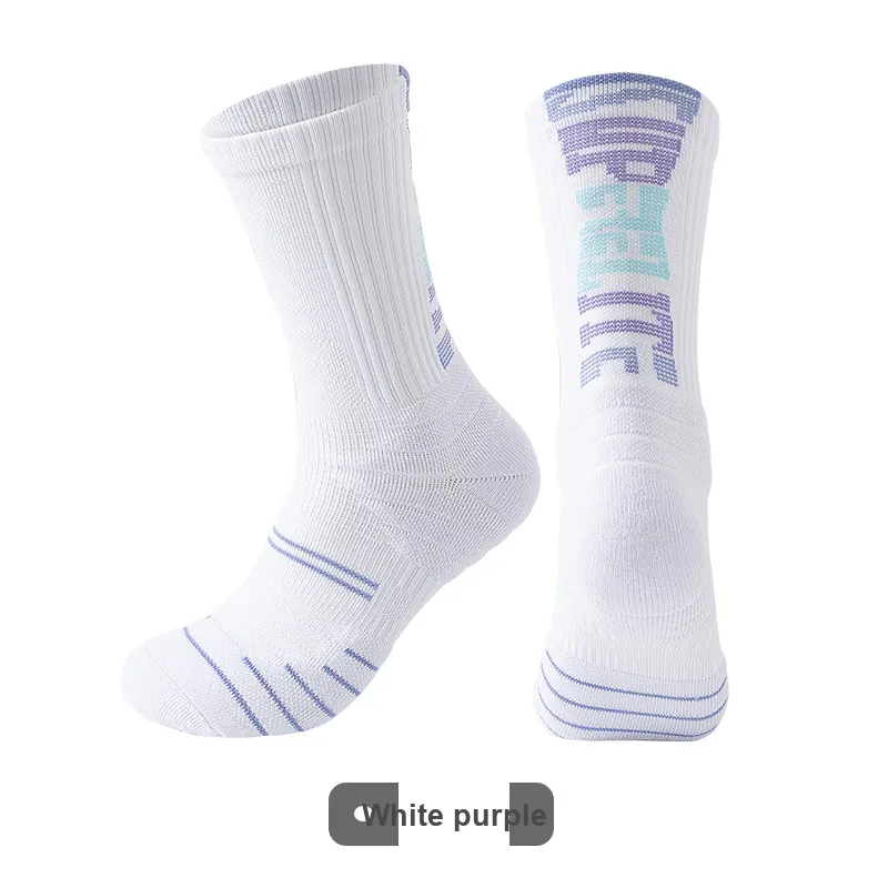 Gentle Welcome Basketball Socks Unisex-1