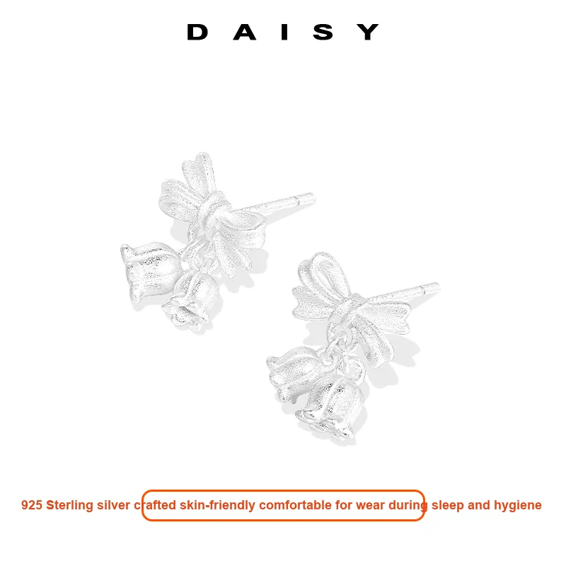 Daisy Dream S925 Silver Earrings Women's-2