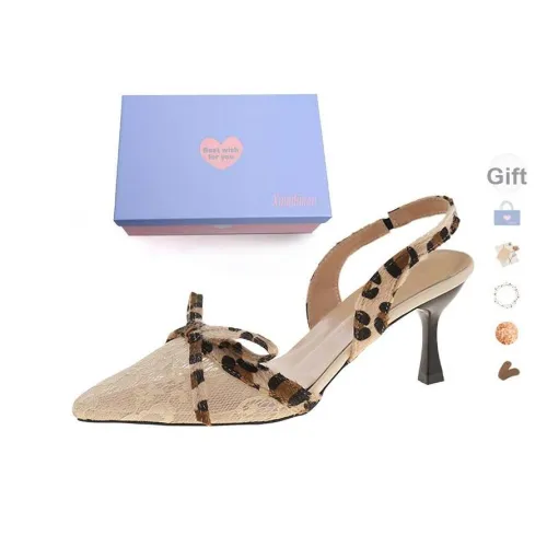 Xingdiman Низкий каблук Высокий каблук Женский Черный