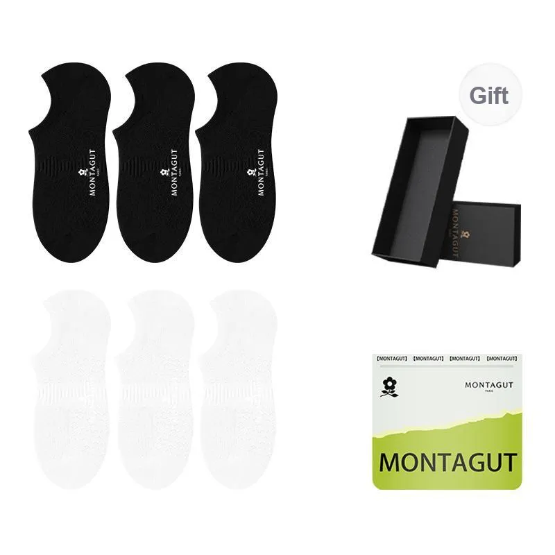 Montagut No Show Socks Men's Gift Box Combination-48