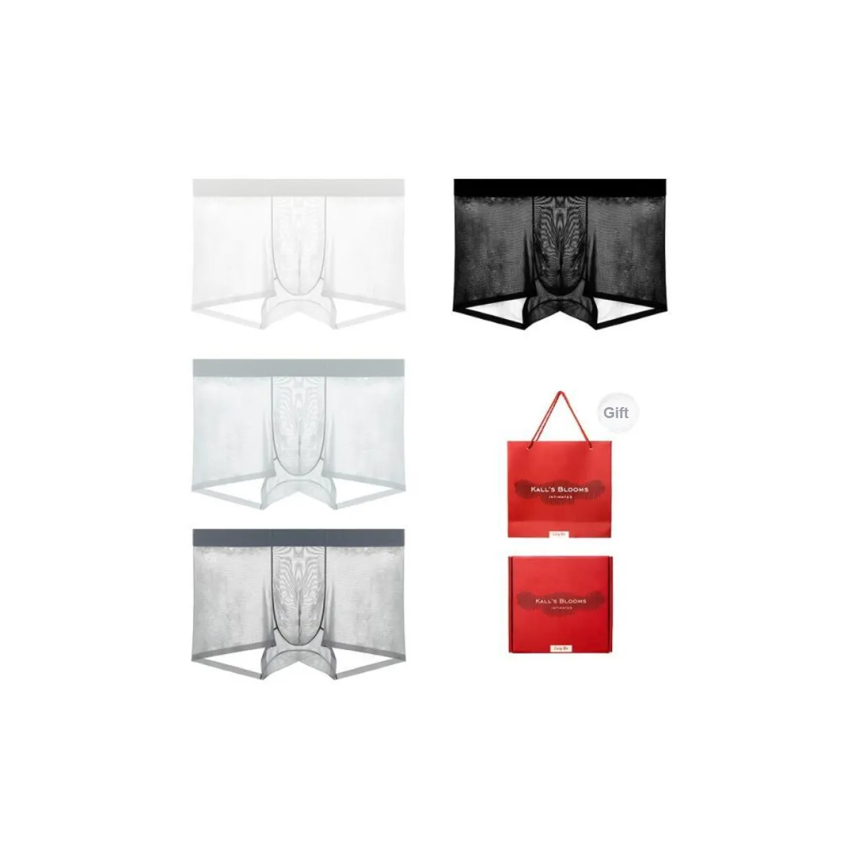 Maiden House Underwear Gift Boxes Men's Box 4 Pack