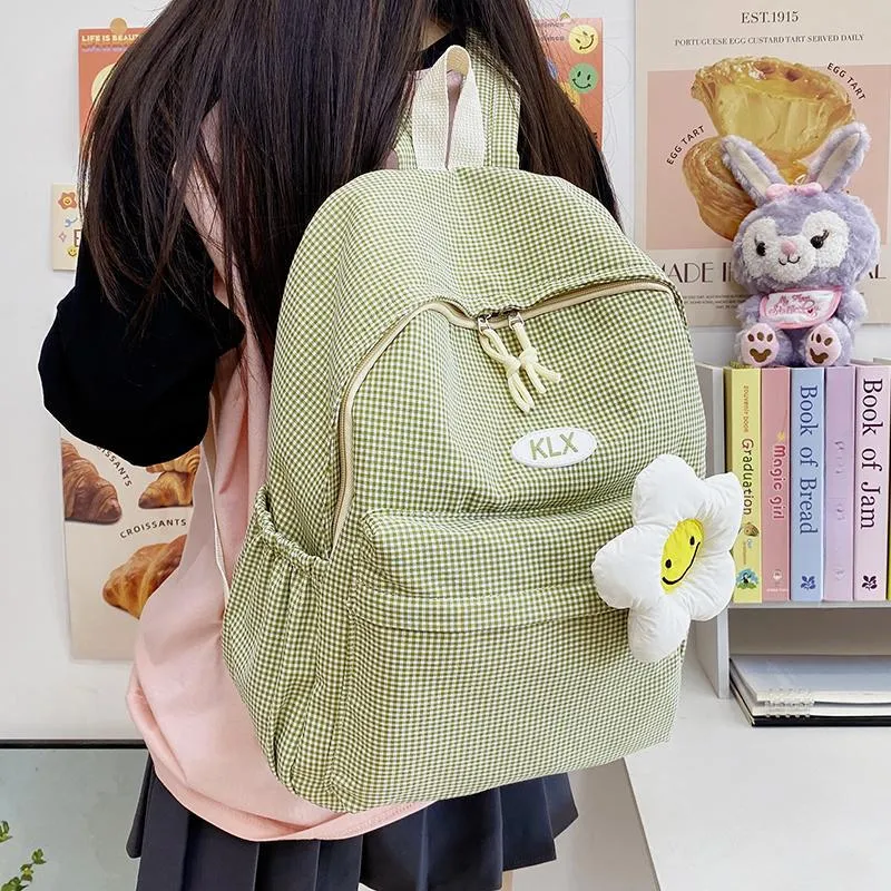 LUVISTRUE Canvas Backpack Women's Multicolor-27
