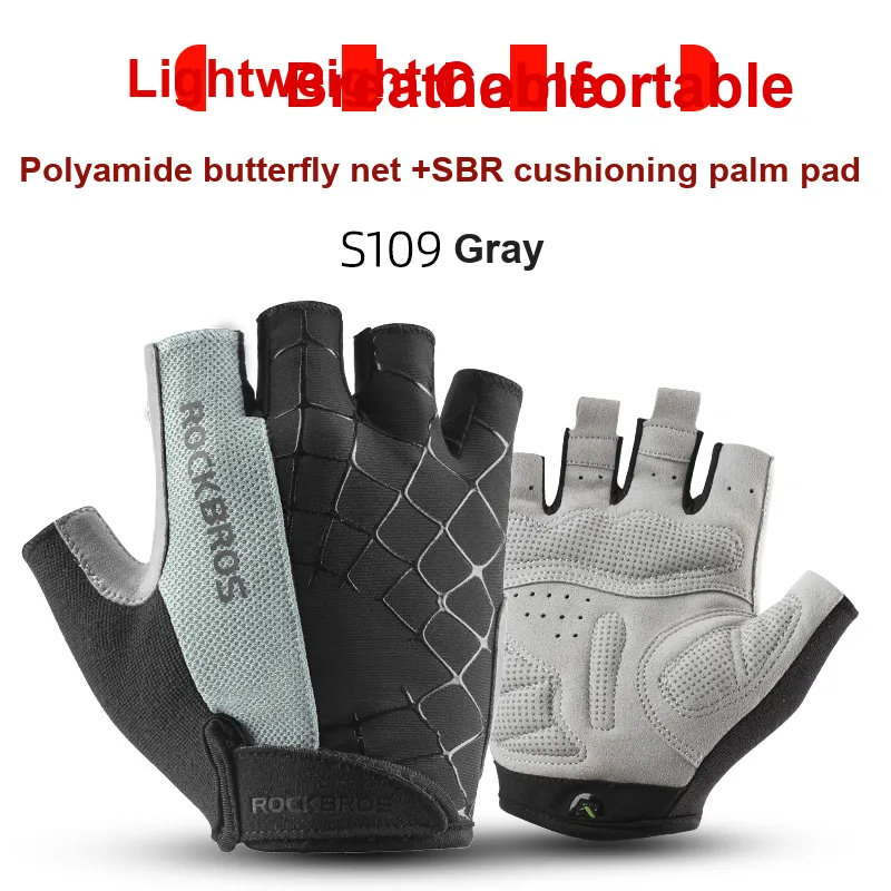 ROCKBROS Cycling Gear Cycling Glove Outdoor Cycling & Mountaineering Sports Unisex-46