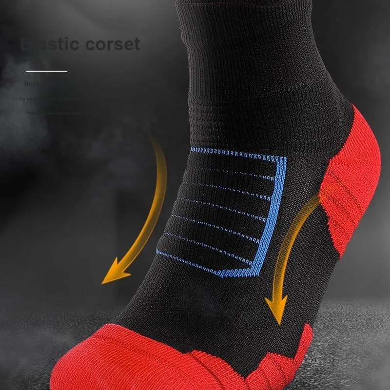 LUOLIAN Mid Calf Socks Men's 3 Pack-7