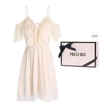 OEING Nightgown Women's Gift Box Set Apricot Pink