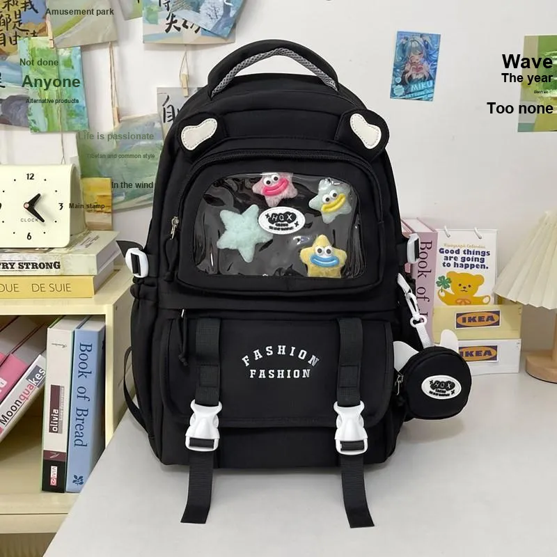 AIBAG Twill Backpack Unisex Multicolor-7