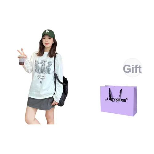 LADYXIEXIE Комплект с короткими рукавами T-рубашка унисекс