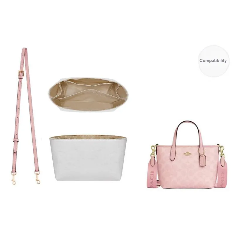 Microfiber Bag Strap Women's Pink-3