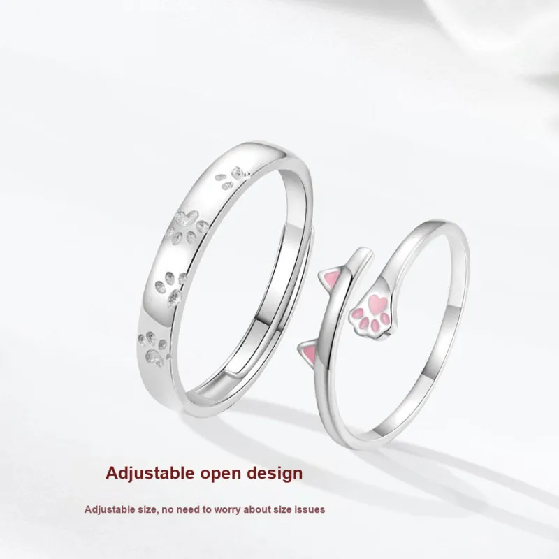 Master Kim Fashion Niche Design Versatile Premium Adjustable Opening Ring Unisex-2