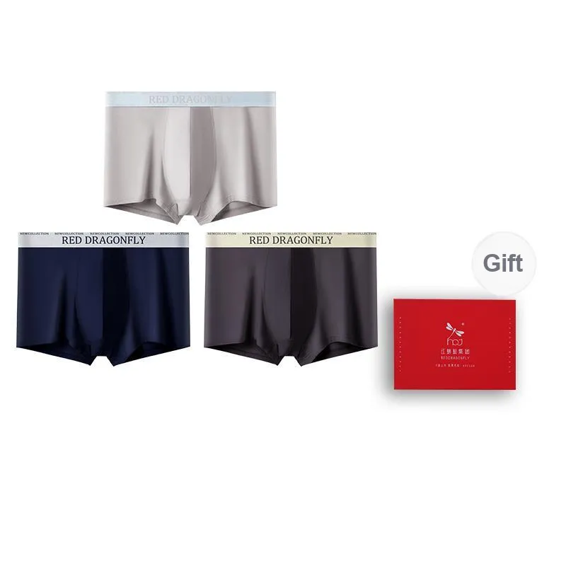 RED DRAGONFLY Underpants Men's 3 Pack Gift Box Set-14