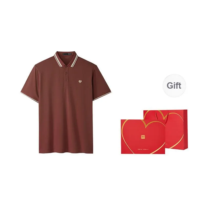 HLA The Heart Is The Series Polo Shirt Men's-38