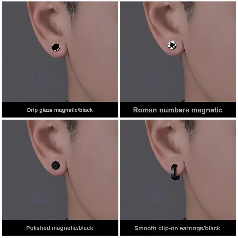 Daisy Dream Titanium Steel Clip On Earrings Unisex-10