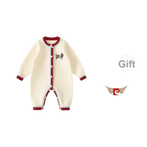 PIERRE CARDIN Ecru Kids Комбинезоны Ползунки