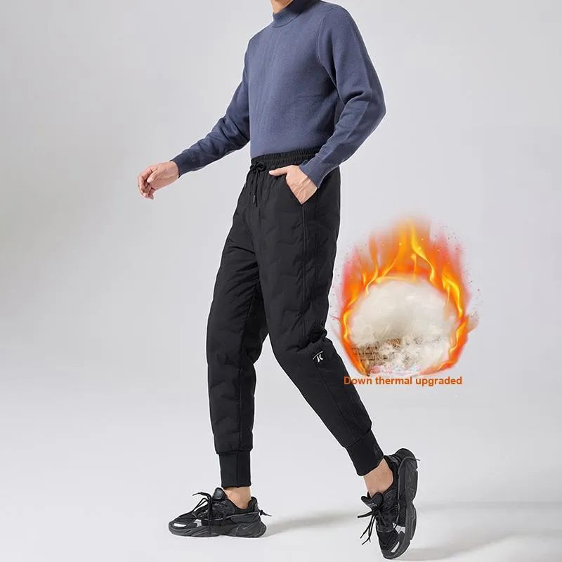 MIIOW Down & Insulated Pants Unisex Black-3