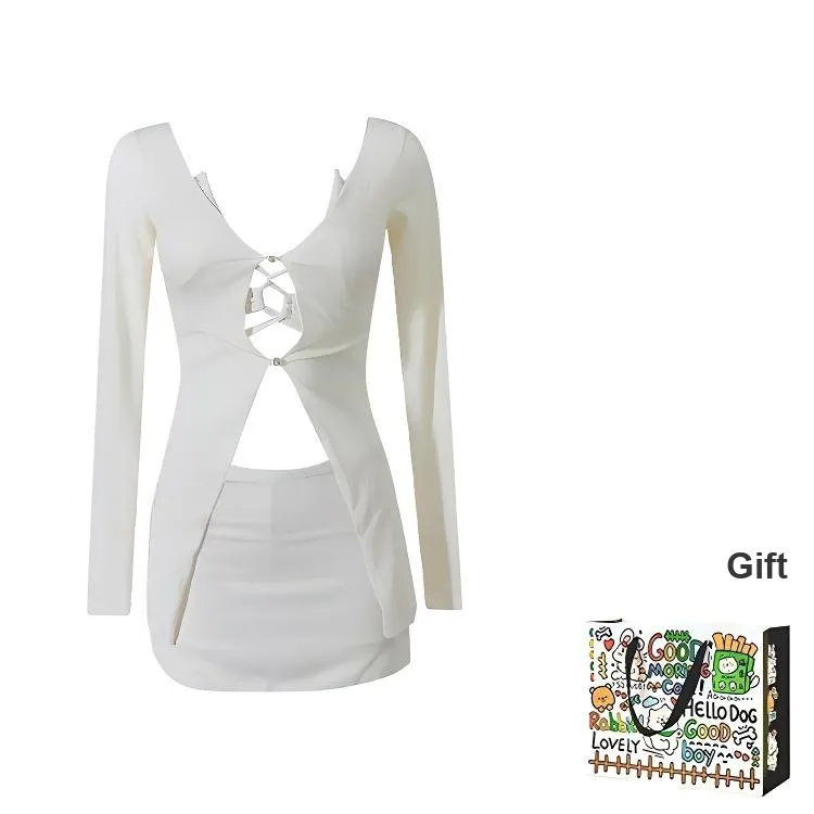 OURUOKE Swimsuit Sets Women's-0