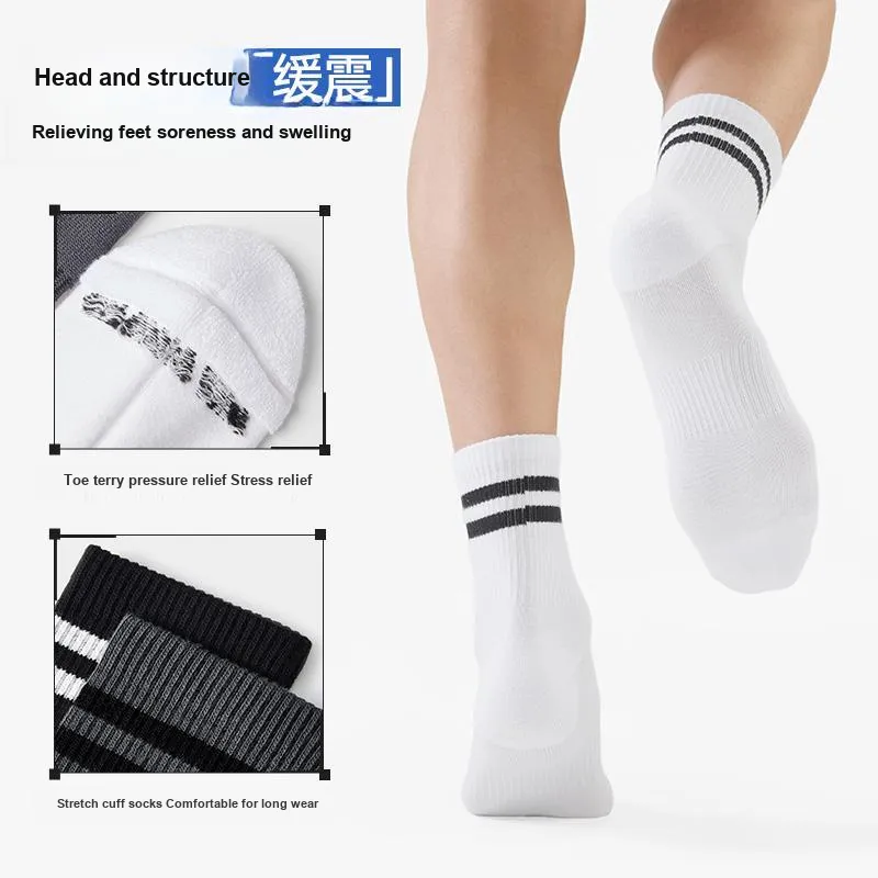 HLA Mid Calf Socks Unisex 6 Pack-6
