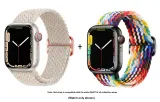 Apple Woven Strap-Starlight Speckles * Rainbow