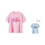 포함됨 (체리 블라썸 핑크 + 여성 크롭 더스티 블루)