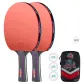 [6-Star Competition Model]Long Handle Shakehand Grip*2+Original Thickened Racket Bag+3 Pcs Competition Exclusive Balls