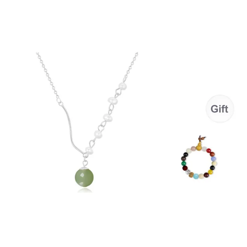 MISS TOOYA S925 Silver Necklaces Women's-0