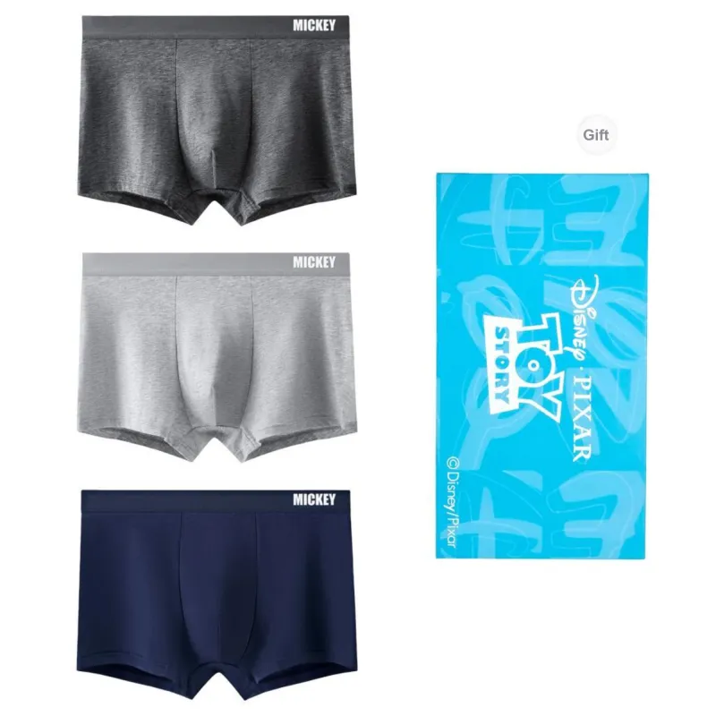 Disney Mickey Series Underpants Men's Gift Box Combination-11